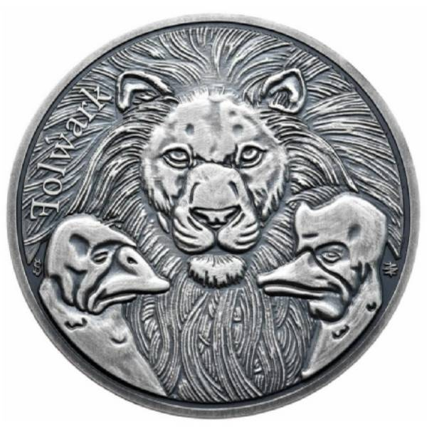 Polska: Folwark 1 uncja Srebra 2023 Antiqued