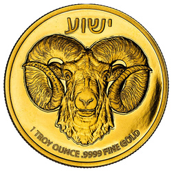 Niue: Ram of Calvary 1 uncja Złota 2023 Proof NGC PF70 Ultra Cameo 