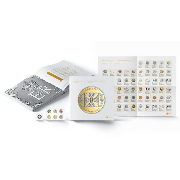 Zestaw Canada: Annual Collection Book with Special Edition 7 monet 2022