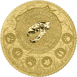 Germania Mint: Megafauna - Lew Jaskiniowy 1 uncja Złota 2026