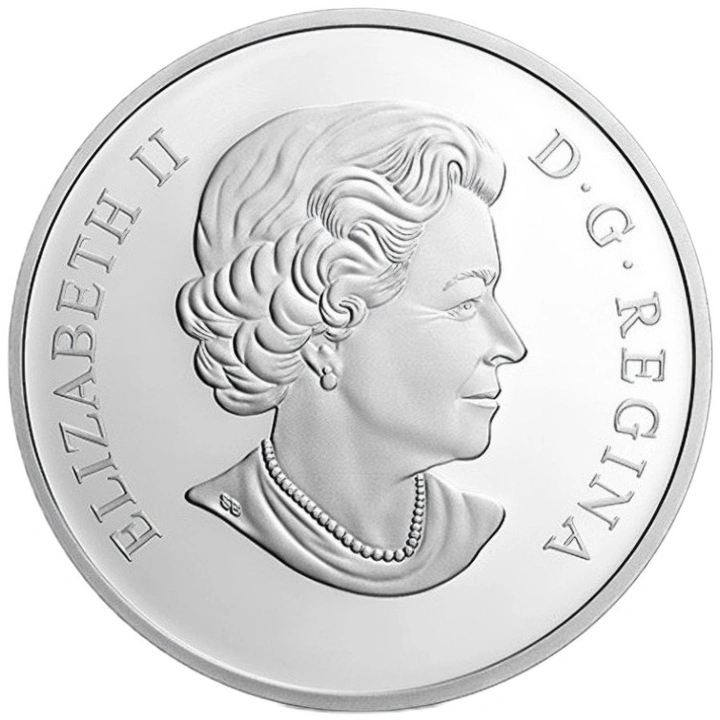 Nature's Impressions: Niedźwiedź Polarny 1 uncja Srebra 2017 Proof