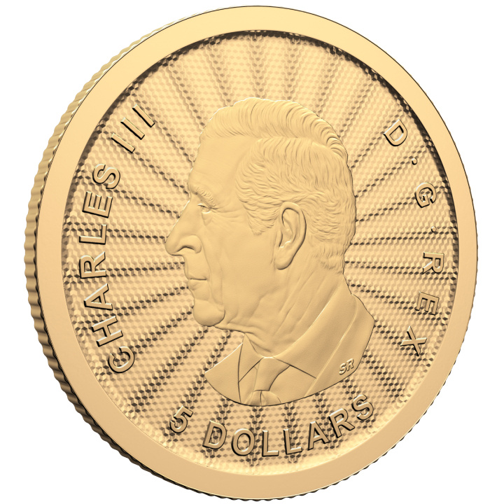 Canada: The Majestic Polar Bear 1/10 uncji Złota 2025