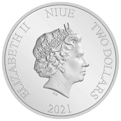  Niue: Harry Potter Classic - Lord Voldemort 1 uncja Srebra 2021 Proof