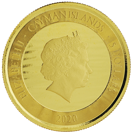 Kajmany: Marlin 1 uncja Złota 2020