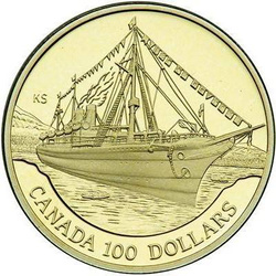The Empress of India 1/4 uncji Złota 1991 Proof