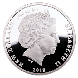 Tiritiri Matangi 1 uncja Srebra 2019 Proof