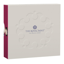 The 75th Birthday of HRH The Princess Royal £5 Srebro 2025 Proof 