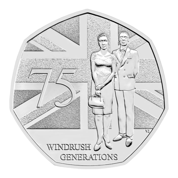 Zestaw 5 monet Wielka Brytania Miedzionikiel 2023 Commemorative Coin