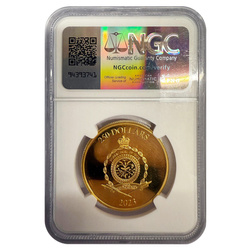 Niue: Ram of Calvary 1 uncja Złota 2023 Proof NGC PF70 Ultra Cameo 