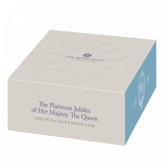 The Platinum Jubilee of Her Majesty The Queen 2 uncje Srebra 2022 Proof
