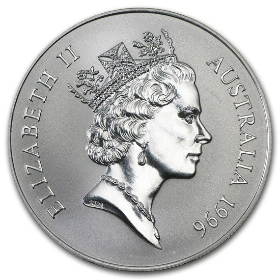 Australijski Kangur 1 Uncja Srebra 1996