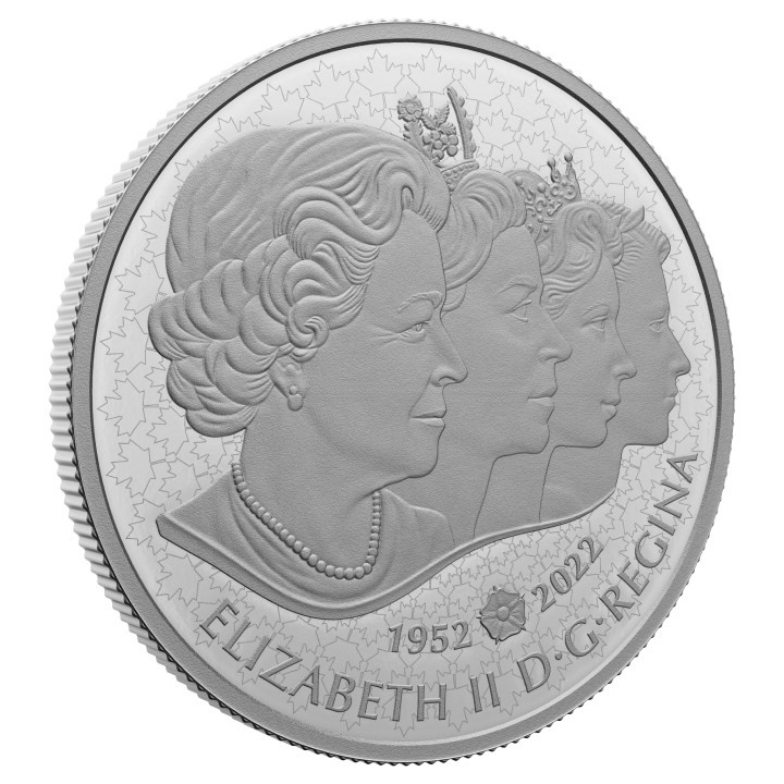 Canada: Queen Elizabeth II’s coronation $50 Srebro 2022 Proof