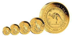 Australijski Kangur 1/10 uncji Złota 2020