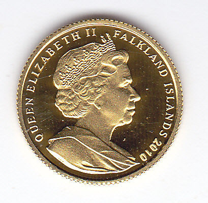 Henri Dunant 1/25 uncji Złota 2010 Proof