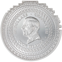 Cook Islands: Reconstruction - Elephant 2 uncje Srebra 2024 Proof High Relief