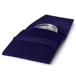 Leuchtturm - Pokrowiec na 1 monetę (niebieski)