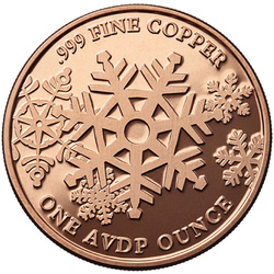 Santa George 1 uncja Miedzi