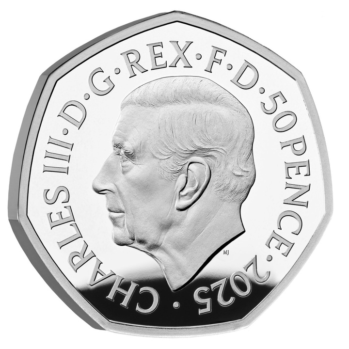 Harry Potter: The Patronus kolorowany 50p Srebro 2025 Proof