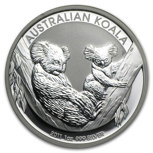 Koala 1 uncja Srebra 2011