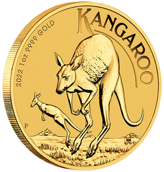 Australijski Kangur 1 uncja Złota 2022