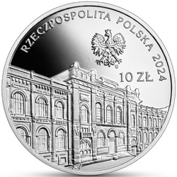 100. rocznica utworzenia Banku Polskiego SA 10 zł Srebro 2024 Proof High Relief