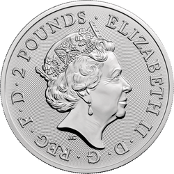 Rok Szczura 1 uncja Srebra Wielka Brytania 2020