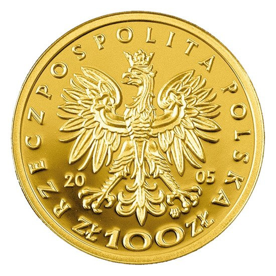 Stanisław August Poniatowski 100 zł 2005 Proof
