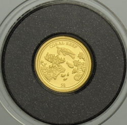 Rafa koralowa 0,5 g Złota 2009 Proof