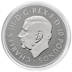 The Royal Tudor Beasts: Queen's Lion 10 uncji Srebra 2026