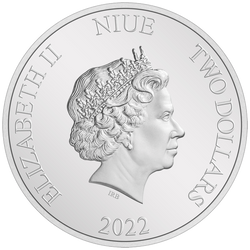 Niue: Star Wars - Sandcrawler 1 uncja Srebra 2022 Proof