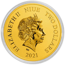 Niue: Disney - Mickey Mouse Christmas 1 uncja Złota 2021