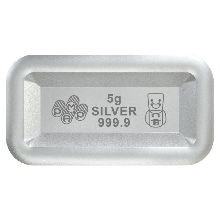 Sztabka Pamp: PEZ Holiday Nutcracker Gift Set 6 x 5 g Srebra 2025 Reverse Proof