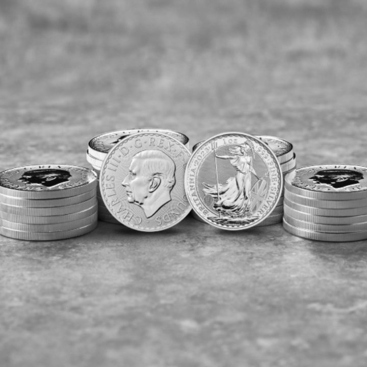 Britannia - King Charles III 1 uncja Srebra 2023