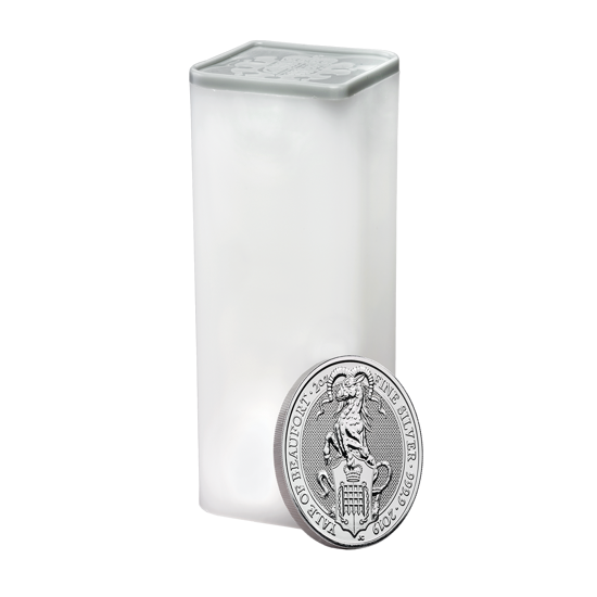 Bestie Królowej: Yale Beaufortów 2 uncje Srebra 2019