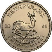 Krugerrand 1 uncja Złota 2021