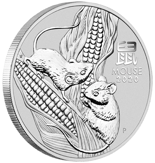 Lunar III: Rok Myszy 1 uncja Srebra 2020