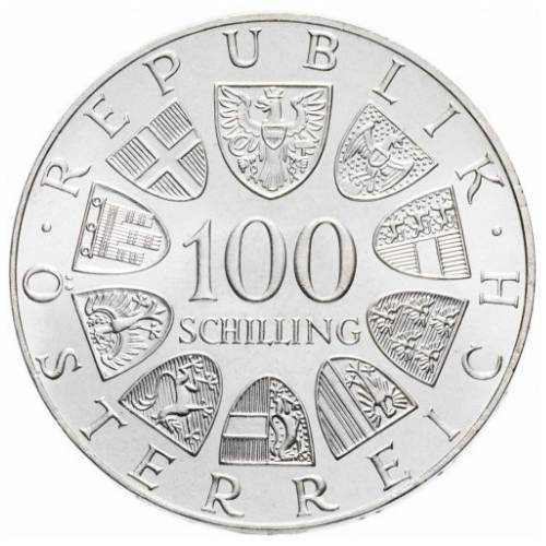 Austria, 100 Szylingów Ag.640 - Różne Roczniki