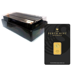 Box do złotych sztabek Perth Mint