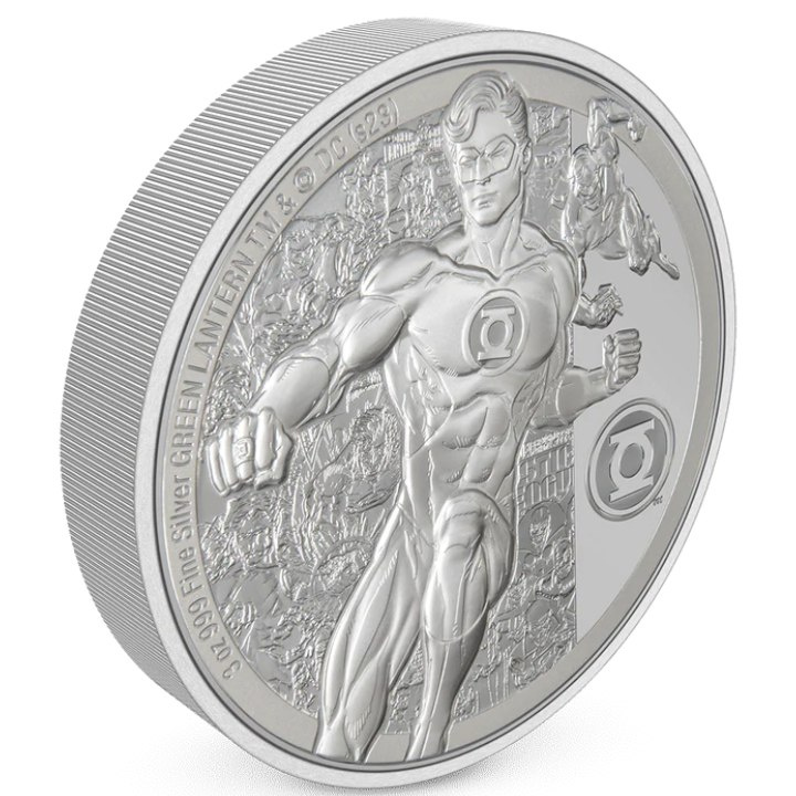 Niue: DC Comics - Green Lantern 3 uncje Srebra 2023 Proof