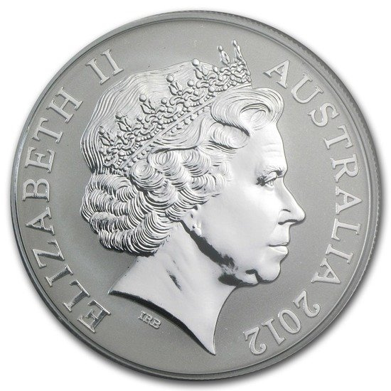 Australijski Kangur 1 Uncja Srebra 2012