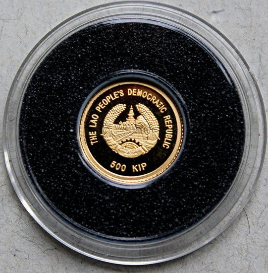 Paw 0,5 g Złota 2008 Proof