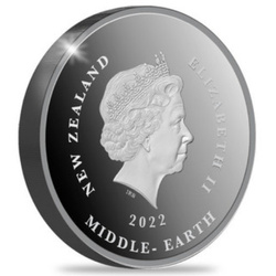 Zestaw 2 monet The Lord of the Rings: The Two Towers - 20. rocznica filmu kolorowany Miedzionikiel 2022