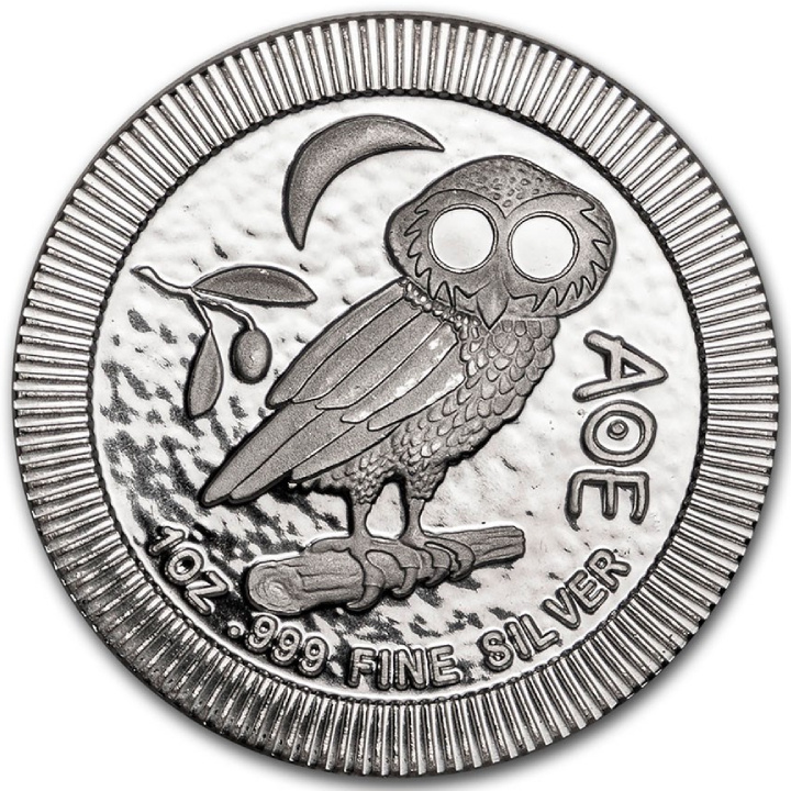 Ateńska Sowa 1 uncja Srebra 2020