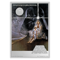 Niue: Star Wars - A New Hope kolorowany 5 uncji Srebra 2023 Proof