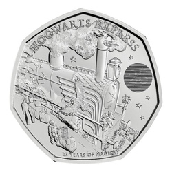 Harry Potter: Hogwarts Express 50p Miedzionikiel 2022