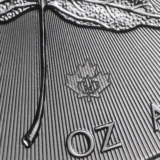 Kanadyjski Liść Klonowy 1 uncja Srebra 2014