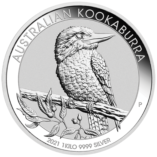 Kookaburra 1000 gramów Srebra 2021