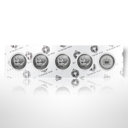 Samoa: Year of the Dragon 2 uncje Srebra 2024 Prooflike 