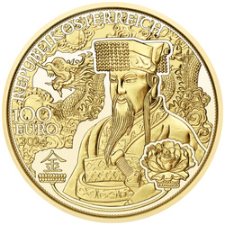 The Gold of China 100 Euro Złoto 2024 Proof