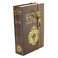 Niue: Biblical - The Firstborn Slain 2 uncje Srebra 2019 Proof Antiqued Coin